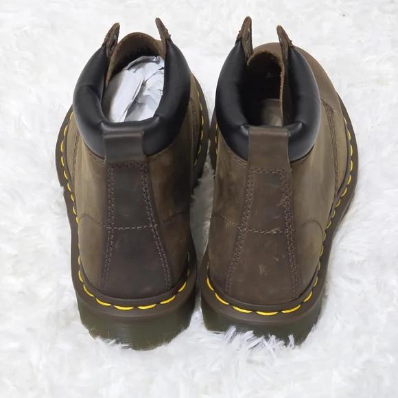 Doc Dr Martens 939 Ben Boot Brown Leather Crazy Horse sz 6M US - Picture 7 of 10